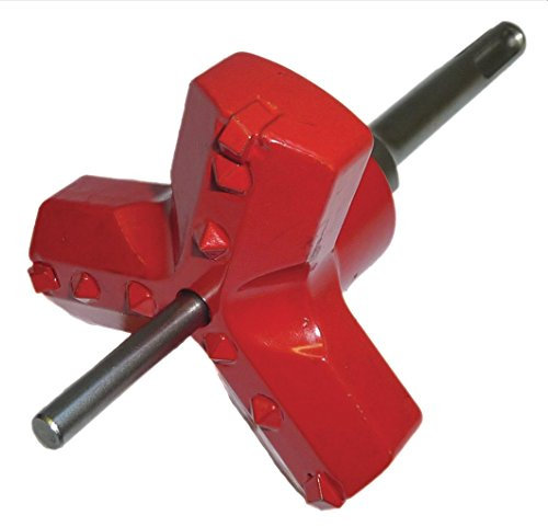 Armeg EBS.Round.Set EBS Tri-Cut Round Cutter Comes with SDS Plus Drive Adaptor