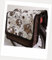 Kinder-Fahrradtasche Joy Satteltasche Gepäckträgertasche Fahrradtasche 2 x 5 Liter Farbe: 29 Owl 2 braun-Creme