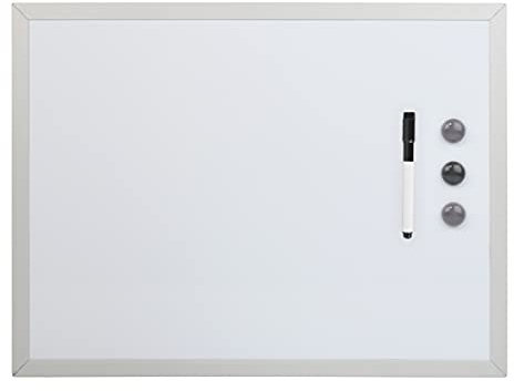 Magnet-Memo-Board 30 x 40 cm mit 2 Magneten und Boardmarker