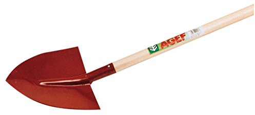 AGEF Badile Pala in Acciaio a Punta Lunghezza 130 cm - Lusso