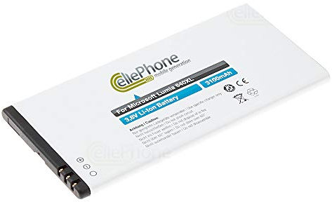 cellePhone Akku Li-Ion kompatibel mit Nokia Lumia 640 XL (Ersatz für BV-T4B)