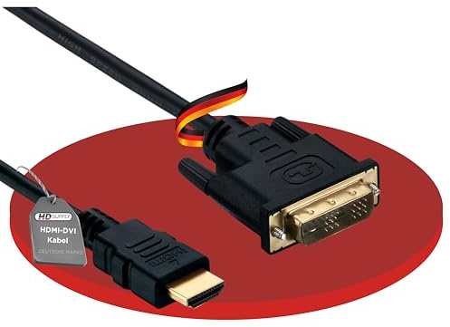 HDSupply Standard Speed HDMI/DVI Kabel 7,50m, X-HC020-075, doppelt geschirmt