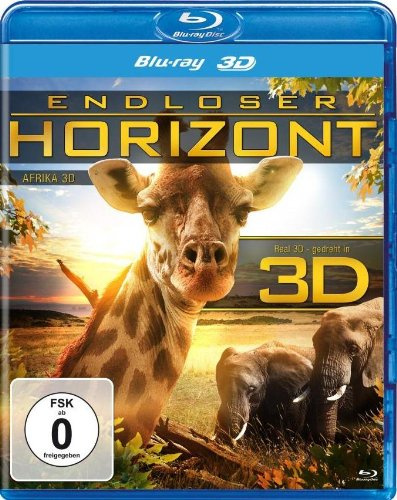 Endloser Horizont - Afrika 3D, 1 Blu-ray