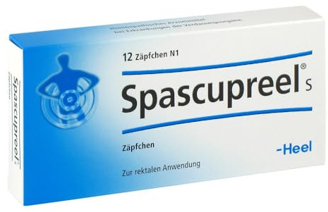 Spascupreel S Suppositorien 12 stk