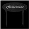 Bütic GmbH Acrylglas Pflanzschilder Oval XXL farblos +Wunschname Kräuterschilder, Pflanzenname:Lilien