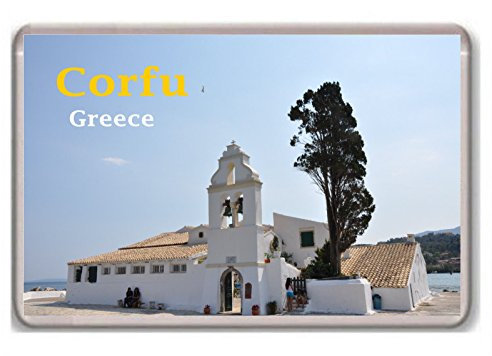 Corfu Greece Fridge Magnet!!!! - Kühlschrankmagnet