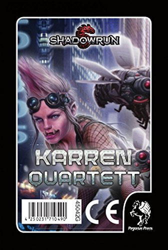 Pegasus Spiele Shadowrun Karrenquartett (Quartett)