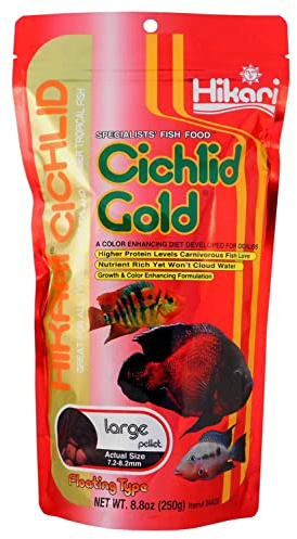 Cichlid Gold Fish Food Large Pellet Floating Type 8.8 oz (250g)
