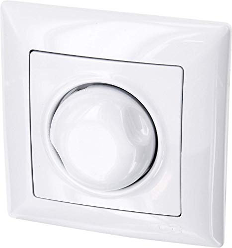 Unterputz Drehdimmer 1000W, All-in-One, Serie G1 reinweiß