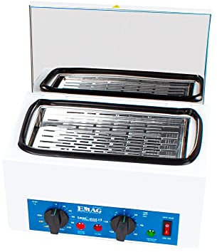EMAG Steri 15 Heissluftsterilisator I Desinfektionsgerät für Kosmetik, Tattoo, Fusspflegestudios, Nagelstudio & Friseursalon I Back-up Sterilisator