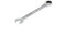 GEDORE Clé à fourche avec cliquet, Taille 16 mm, Plate, 12 pans, Profil UD, Clé, 7 R 16