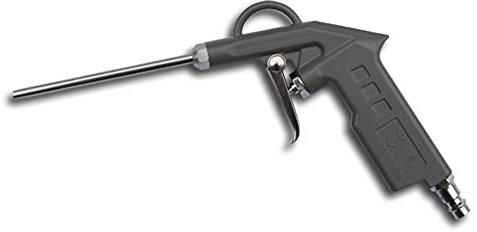 Compressed air pistol Long exhaust pistol, compressor, compressed air purge gun.