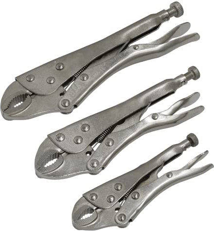Sealey S0463 Locking Pliers Set, 3 Pieces