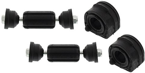 MAPCO 53641 Koppelstangen 2X Koppelstange und 18 mm Stabibuchsen Hinten | Kompatibel mit: FORD FOCUS I, FOCUS I Stufenheck, FOCUS I Turnier