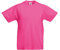 Fruit of the Loom Childrens/Kids Original Short Sleeve T-Shirt (5-6 Years) (Fuchsia)