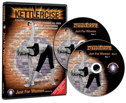 Kettlercise Just for Women Vol I, 2 Disc DVD Set, Ultimate Kettlebell Fat Loss & Toning Programme