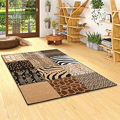Pergamon Teppich Trendline Afrika Patchwork in 4 Größen