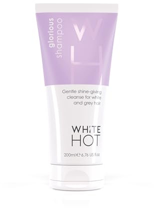 White Hot Glorious Shampoo Creamy White Formula For White&Grey Hair 200ml