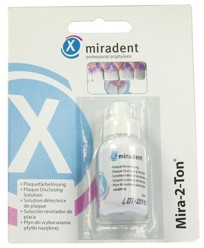 MIRA 2 Ton Plaqueeinfärbung Lösung 10 ml