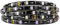 BTF-LIGHTING WS2811 RGB adressierbare Traum Farbe LED-Streifen 5m 30LEDs/m 10Pixels/m 150LEDs 50Pixels IP65 Spritzwassergeschützt Schwarz PCB Flexibel DC12V Lauflicht Effekt für Heimdekoration