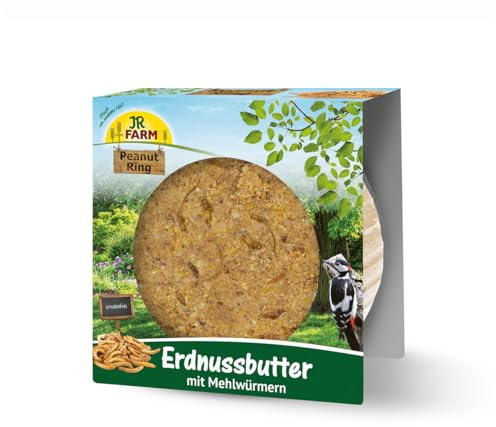 JR FARM Garden PRing Erdnussbutter Mehlwürmer 250g