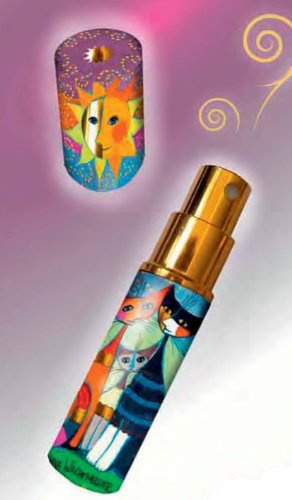 Fridolin 40251 Parfumzerstäuber Wachtmeister - Momenti di Felicita 5ml, Glas, bunt, 8,5 x 1,7 x 1,7 cm