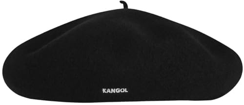 kangol Unisex Anglobasque Beret Baskenmütze, Schwarz, (Herstellergröße: X-Large)