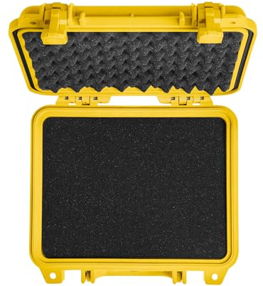 Pelican 1200 Case with Foam for Camera Yellow