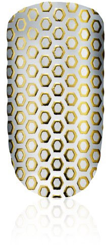 essie Original Nail Polish, Stickers, 12 Oh My Gold