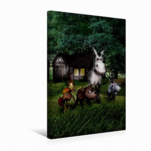 CALVENDO Leinwand · Premium Textil-Leinwand 30 cm x 45 cm hoch Die Bremer