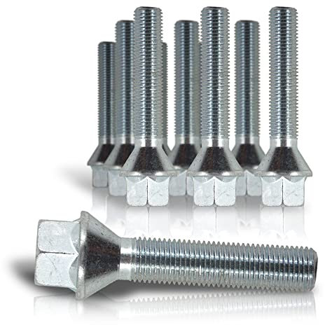 JOM Car Parts & Car Hifi GmbH 770012 Radbolzen Kegelbund M14x1,5 33mm, (10 St.)