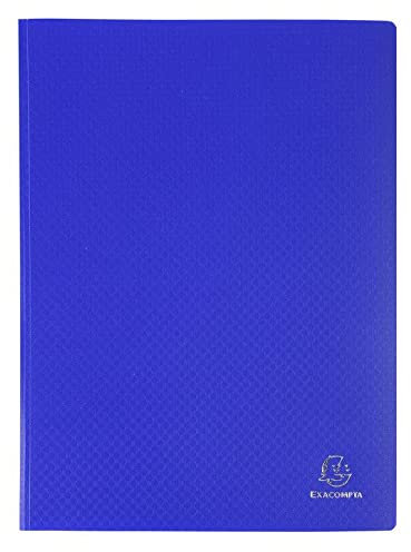 EXACOMPTA Lot de 3 Protège-documents A4 100 pochettes 200 Vues Coloris aléatoires