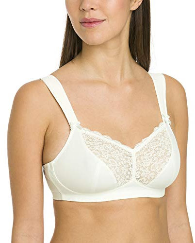 Anita Women's Havanna Wireless Bra, Off-White (Crystal), 44E