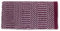 Mayatex Westernpad stramm Doubleweave Sattel Decke, 1340-9, Burgundy/Black/Cream, 32 x 64