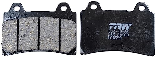 TRW MCB559 Brake Pad Set Disc Brake Organic Allround Compatible for Yamaha SRX - Front Axle and Other Vehicles