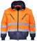 Portwest Hi-Vis Warnschutz 3-in-1 Pilotjacke, Größe: M, Farbe: Orange/Marine, PJ50ONRM