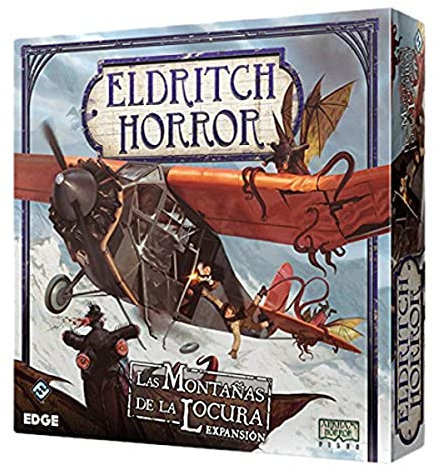 Asmodee Fantasy Flight Games Eldritch Horror Die Berge des Wahnsinns, Brettspiel für 8 Spieler ab 14 Jahren