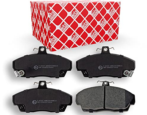 febi bilstein 16114 Bremsbelagsatz, 1 Stück | Kompatibel mit: HONDA CIVIC VI Fastback, CIVIC VII Coupe, CIVIC VII Hatchback, CIVIC VII Stufenheck, ROVER 200 Coupe