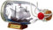 Hampton Nautical Mayflower Schiffe in Einer Flasche Christbaumschmuck – nautische Weihnachtsbaumdekoration