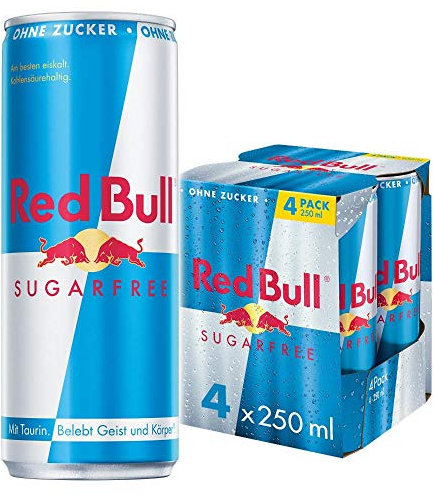 Sugarfree Pfand Dose 4x250 ml