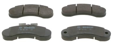 BOSCH Bremsbelagsatz, Scheibenbremse 0986460947 | Bosch-Qualität - für weniger Bremsgeräusche und Bremsstaub - ECE-R90 zertifiziert - kupferfrei