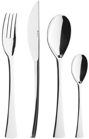 Cuillère de table en inox 18/10 - Lot de 6 Solstice