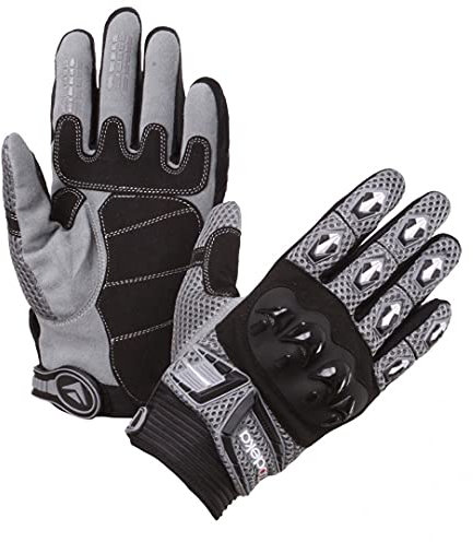 Modeka MX Top Handschuhe, schwarz/grau, 6