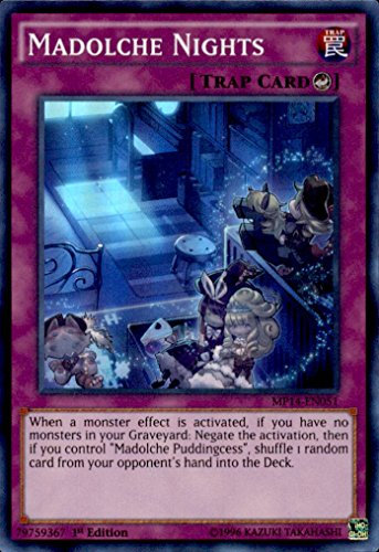 Yu-Gi-Oh! - Madolche Nights (MP14-EN051) - Mega Pack 2014 - 1st Edition - Super Rare