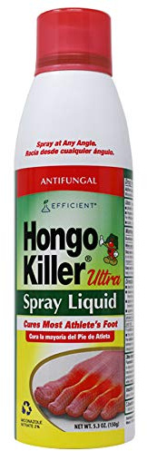 Hongo Killer Antifungal Ultra Spray Liquid 5.3oz - Athlete's Foot Treatment