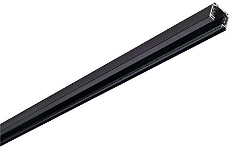 SLV EUTRAC 3PHASEN-AUFBAUSCHIENE | Hochvoltschiene, Schienensystem, Aufbauschiene 3Phase | Aluminium, schwarz, 3 m