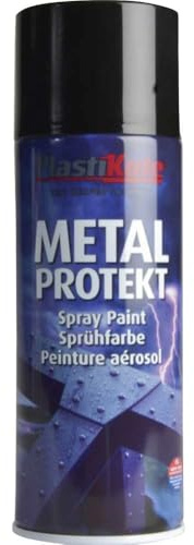 Plasti-kote Metal Protekt Spray Gloss Black 400 ml