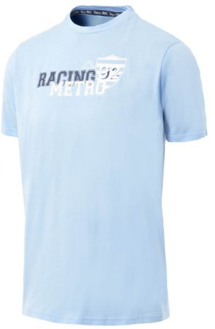 RACING METRO 92 Kappa Herren Rugby-T-Shirt, offizielle Kollektion Medium Blau - blau