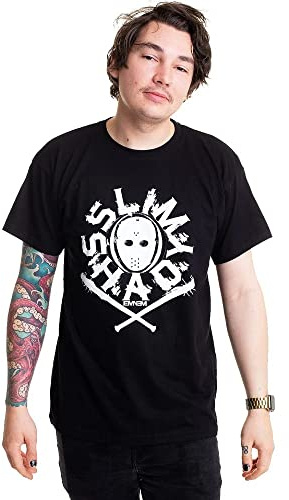 Eminem Men's Shady Mask Short Sleeve T-Shirt