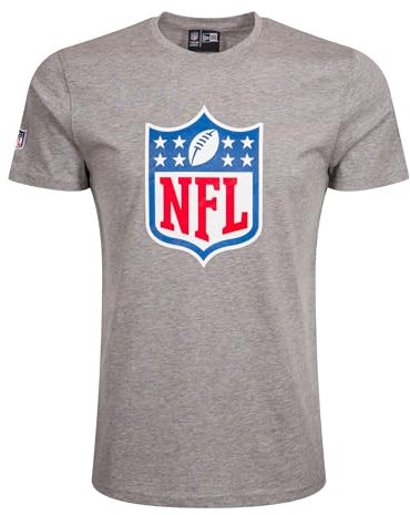 New Era NFL Team Logo Heather Grey T-Shirt - XS